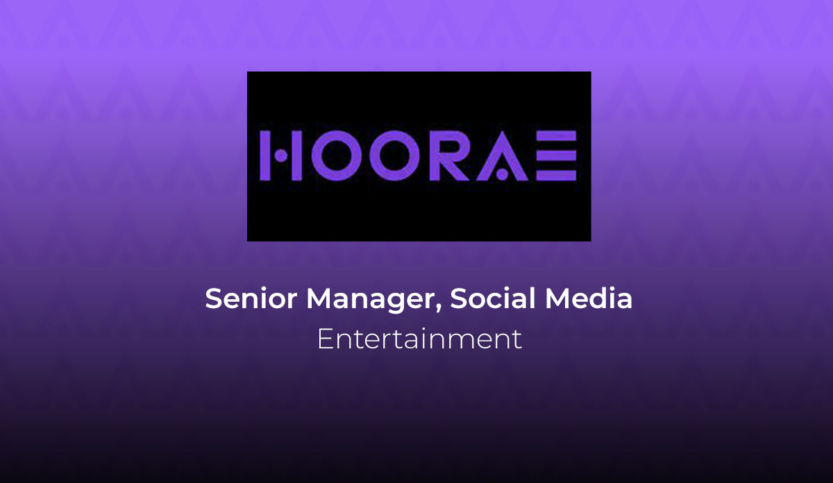 Hoorae - Senior Manager - Social Media
