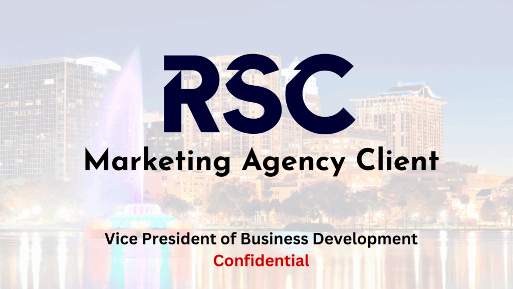 Confidential - VP of Business Development